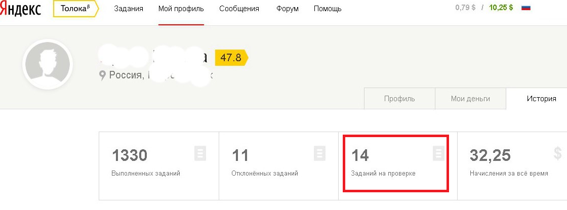 Toloka orqali Yandex-da ishlash - shaxsiy hisobingizga kirish, topshiriqlar misollari va pul yechib olish